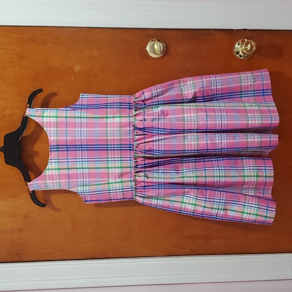 Polo Multicolored Plaid Dress